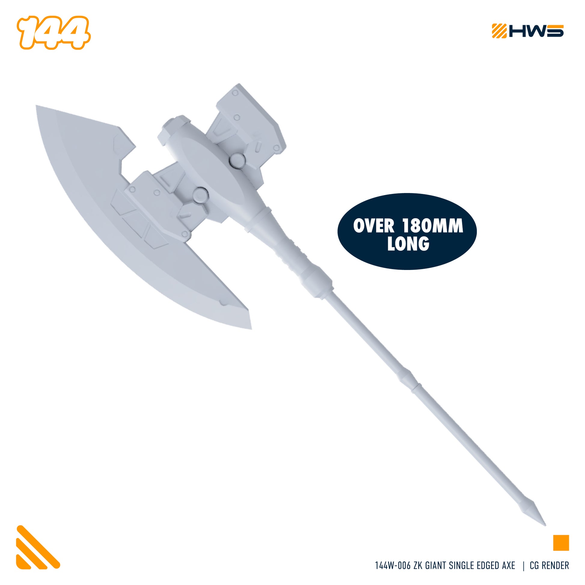 144W-006 ZK Giant Single Edged Axe