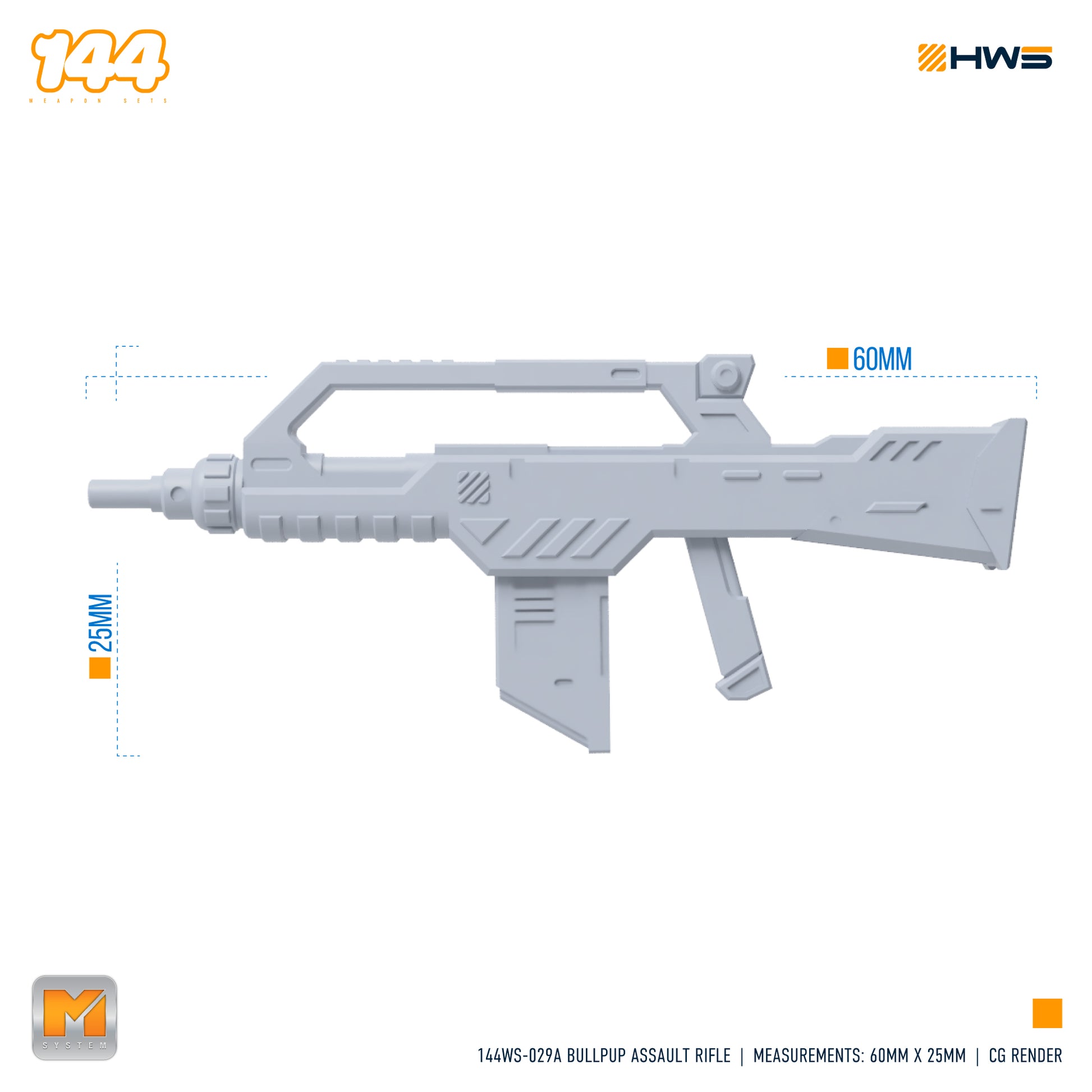 HWS 144WS-029B Enhanced Battle Rifle