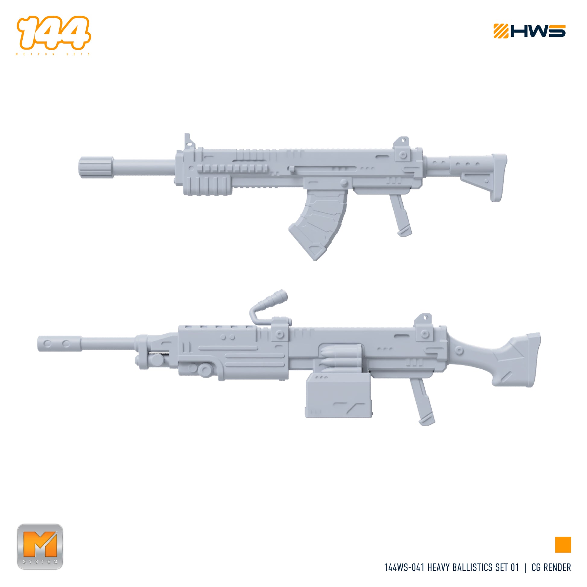 HWS 144WS-041 Heavy Ballistics Set 01 