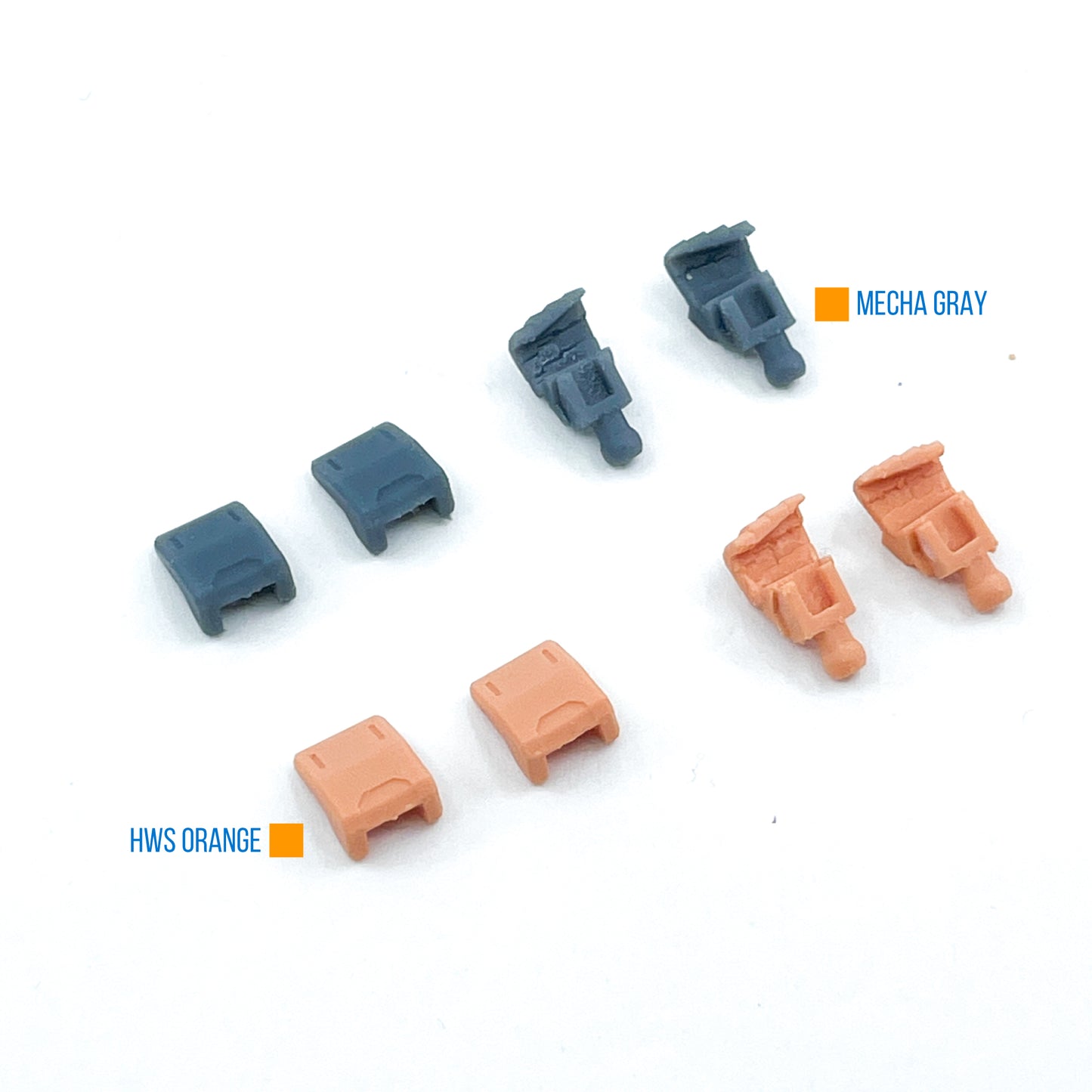 MMP-004S Square Holding Hands (Straight) Set of 3