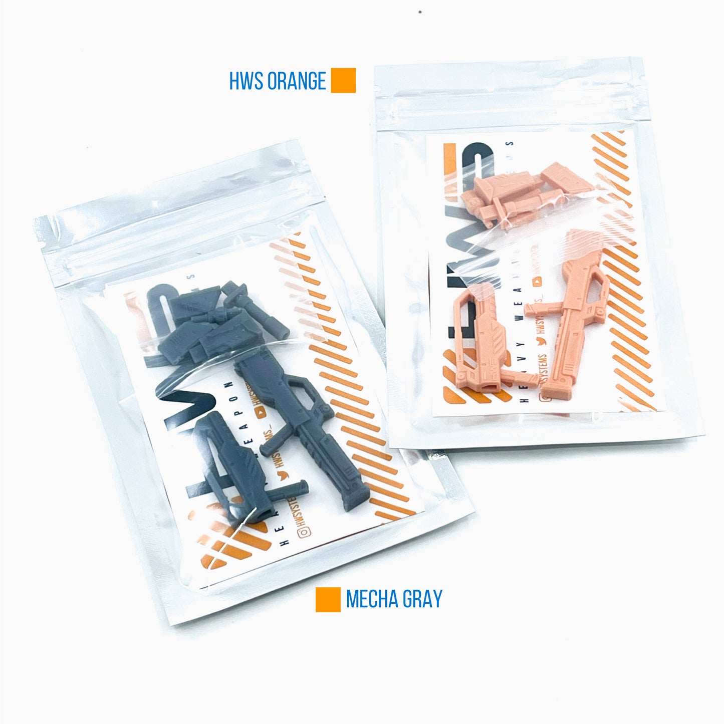 144WS-029 Ballistic Weapons Set 02 (Set of 2 Weapons) 1/144