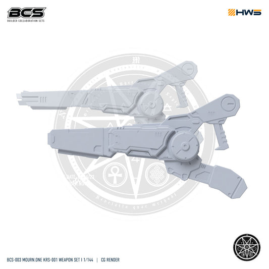 HWS BCS-003 Mourn.one KRS-001 Weapon Set 1/144