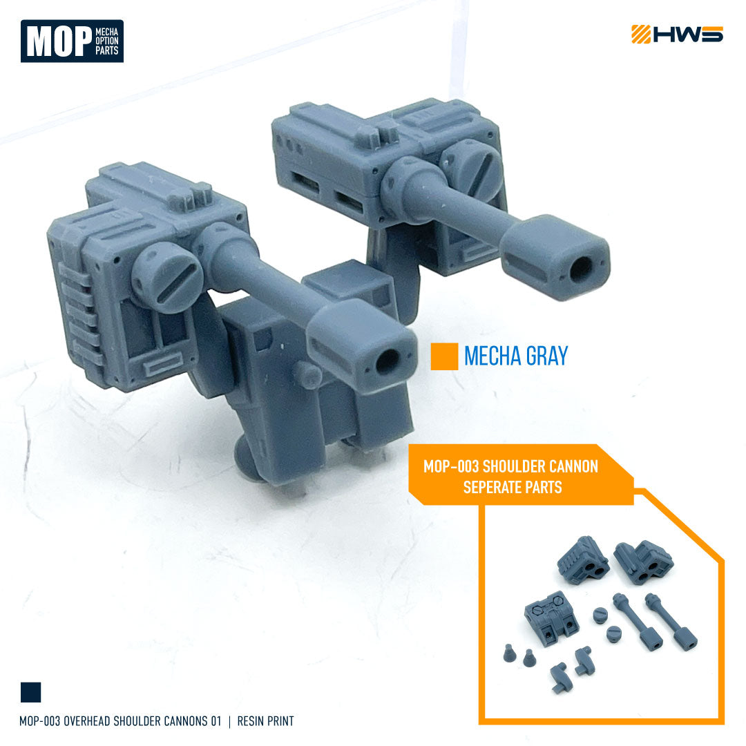 MOP-003 Overhead Shoulder Cannon Set 01 1/144