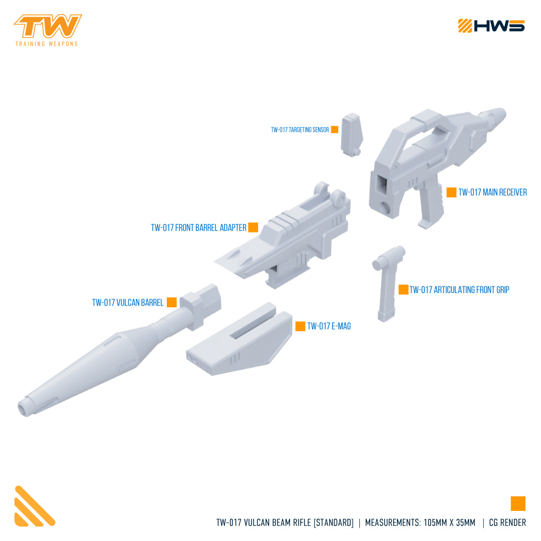 TW-017 Vulcan Beam Rifle [Standard] 1/100