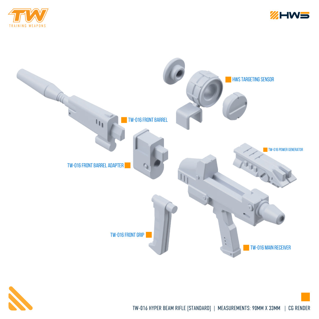 TW-016 Hyper Beam Rifle I [Standard] 1/100