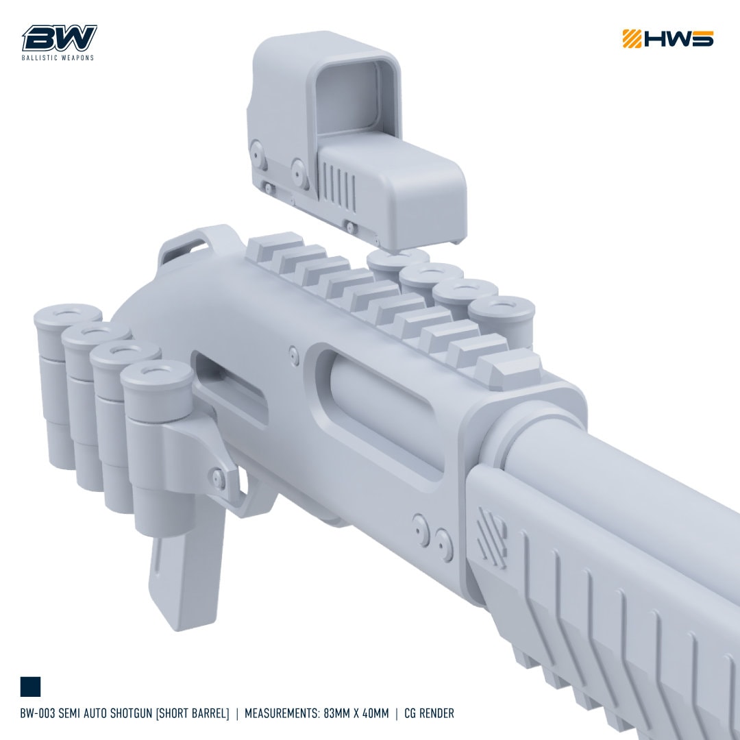 BW-003 Semi Auto Shotgun 1/100