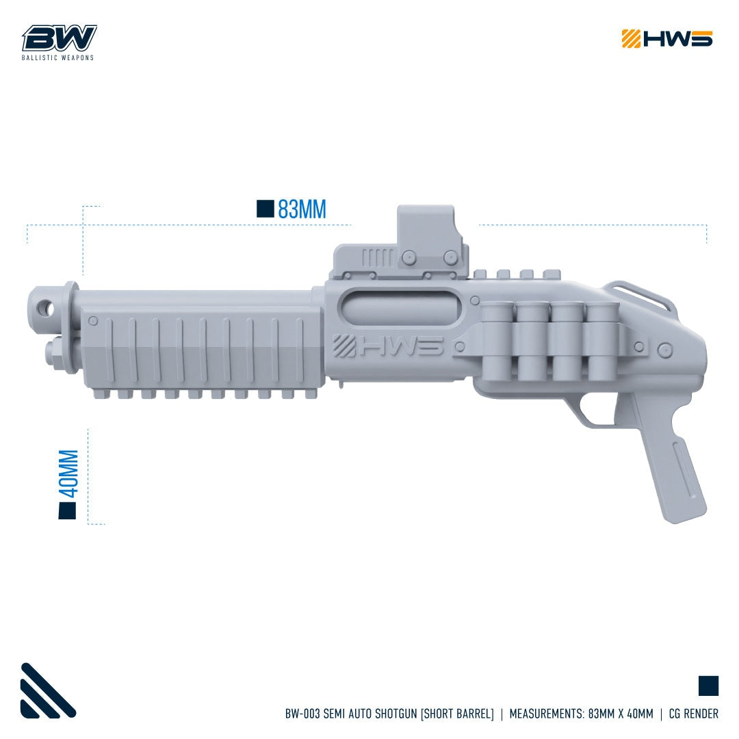 BW-003 Semi Auto Shotgun 1/100