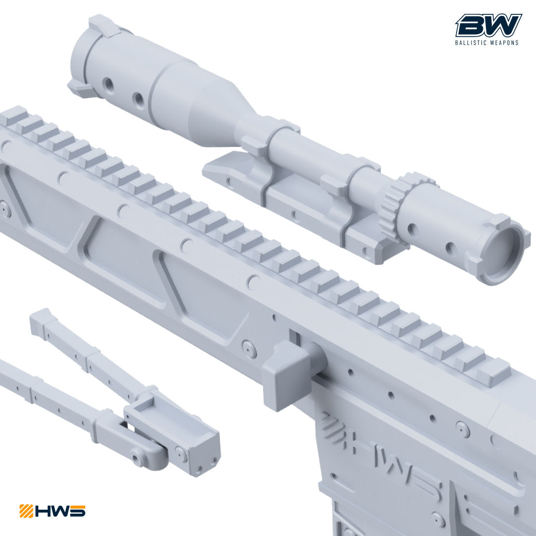 BW-005 Semi Auto Sniper Rifle 1/100