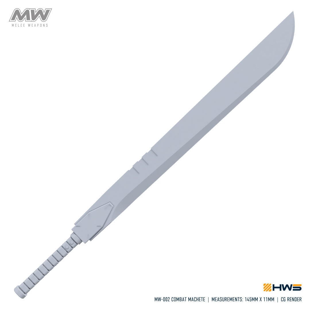 MW-002 Combat Machete (With Bonus Blade) 1/100