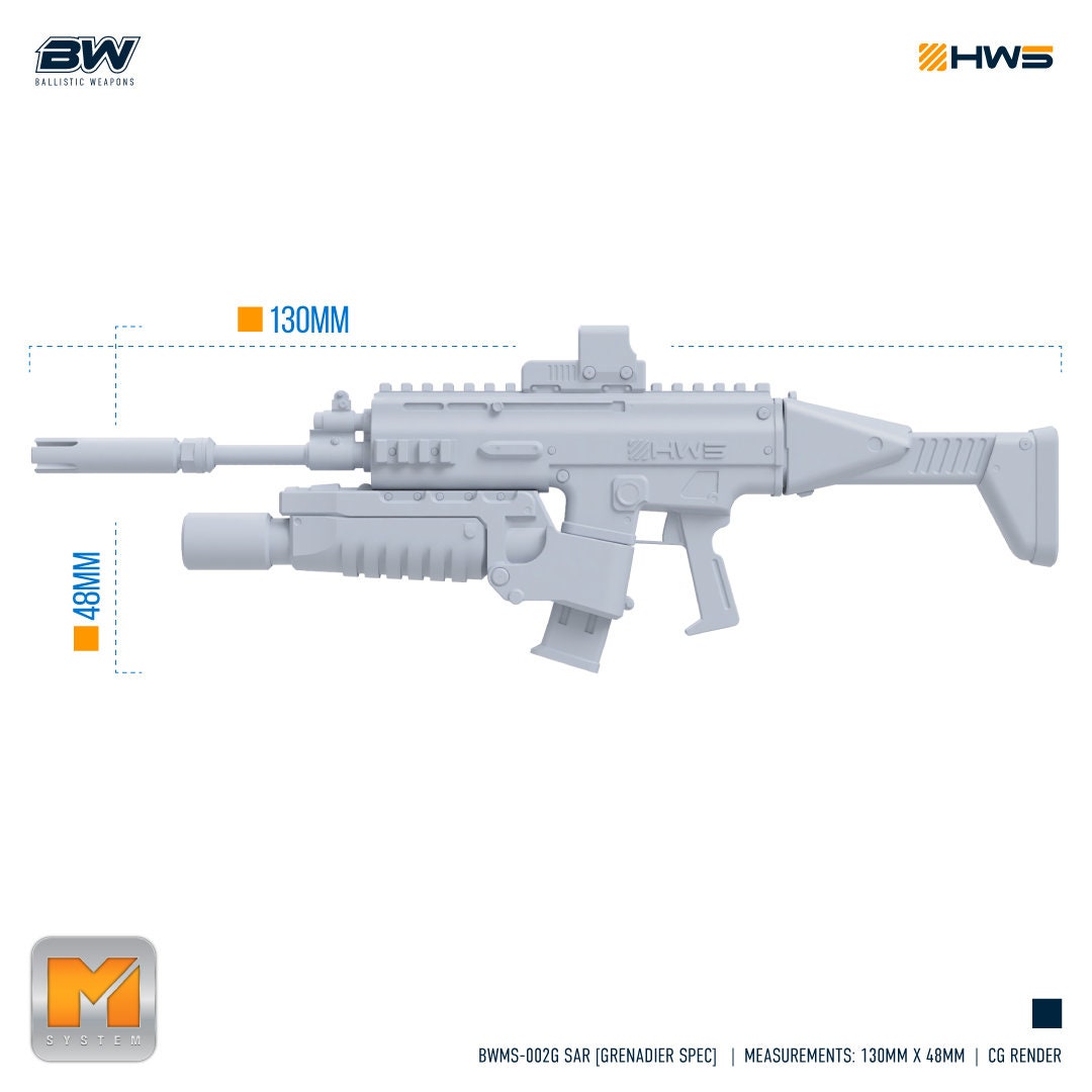 BWMS-002G SAR [Grenadier Spec] 1/100