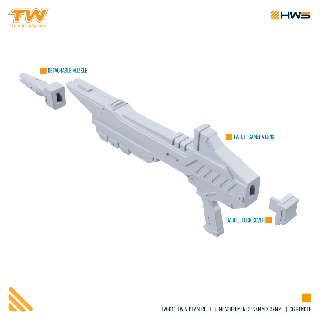 TW-011 Twin Beam Rifle  (Set of 2) 1/100