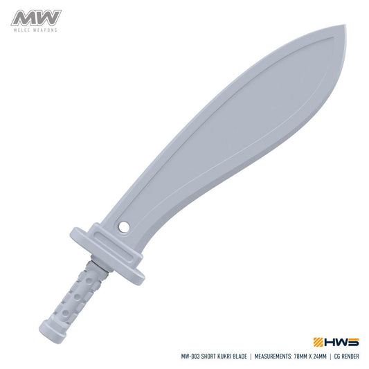 MW-003 Short Kukri Blade (Set Of 2) 1/100