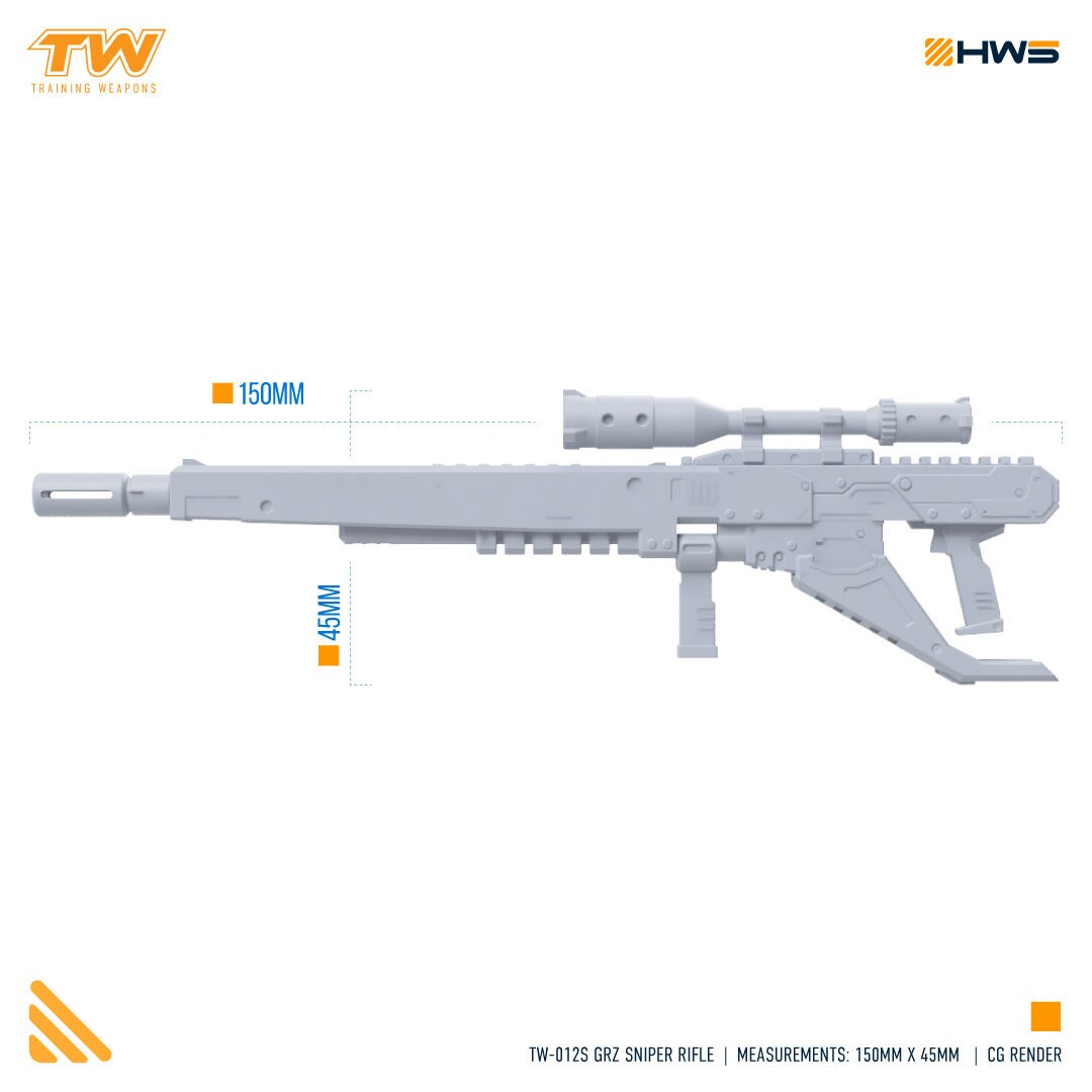 TW-012S GRZ Sniper Rifle 1/100