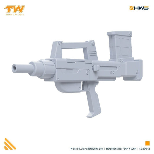 TW-002 Bullpup Submachine Gun 1/100