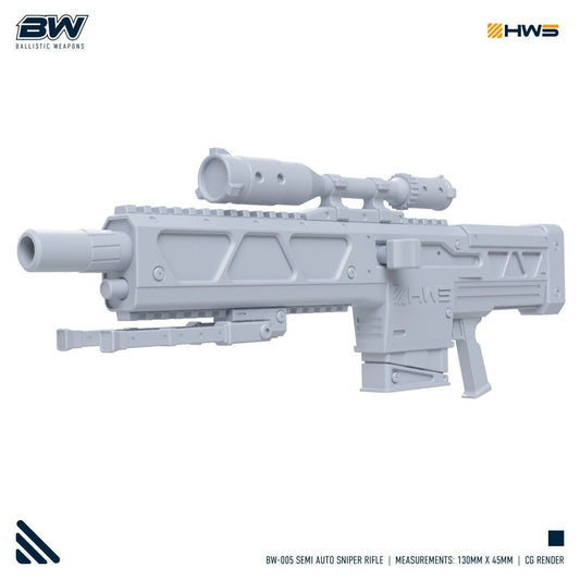 BW-005 Semi Auto Sniper Rifle 1/100