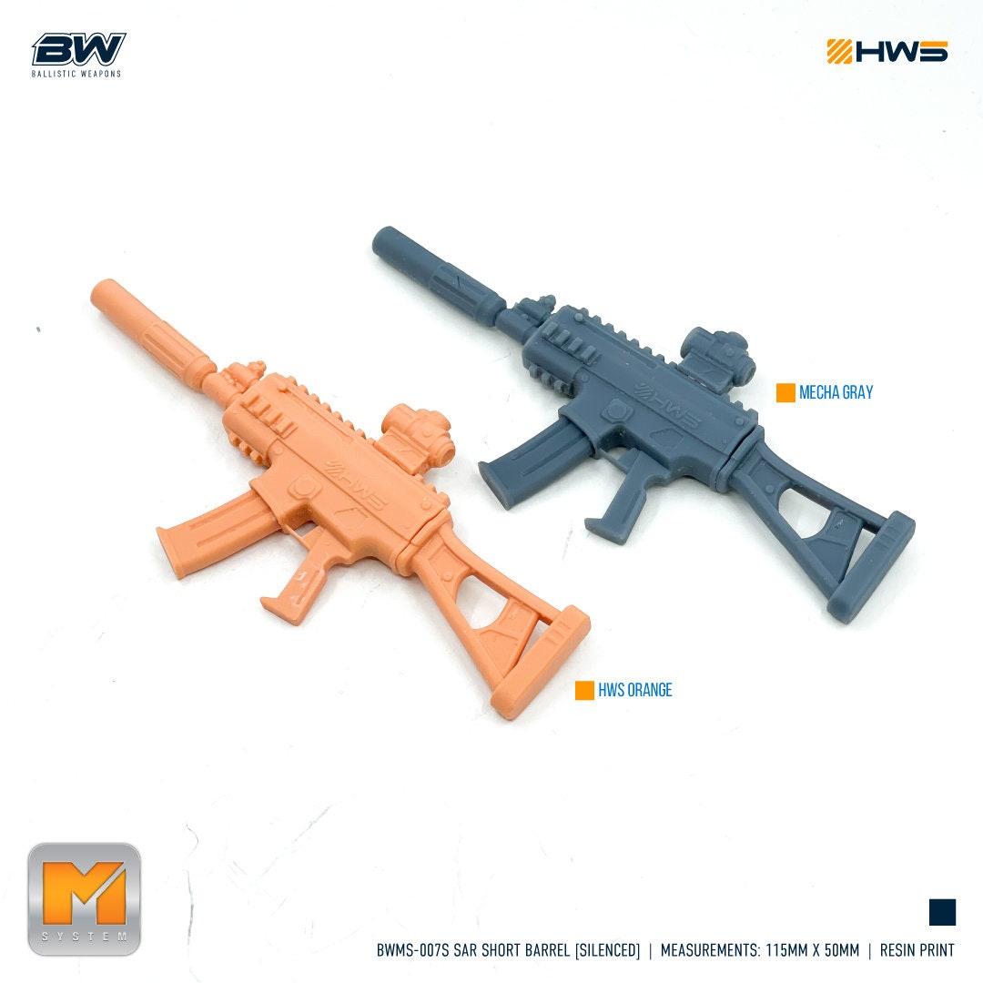 BWMS-007S SAR Short Barrel [Silenced] 1/100