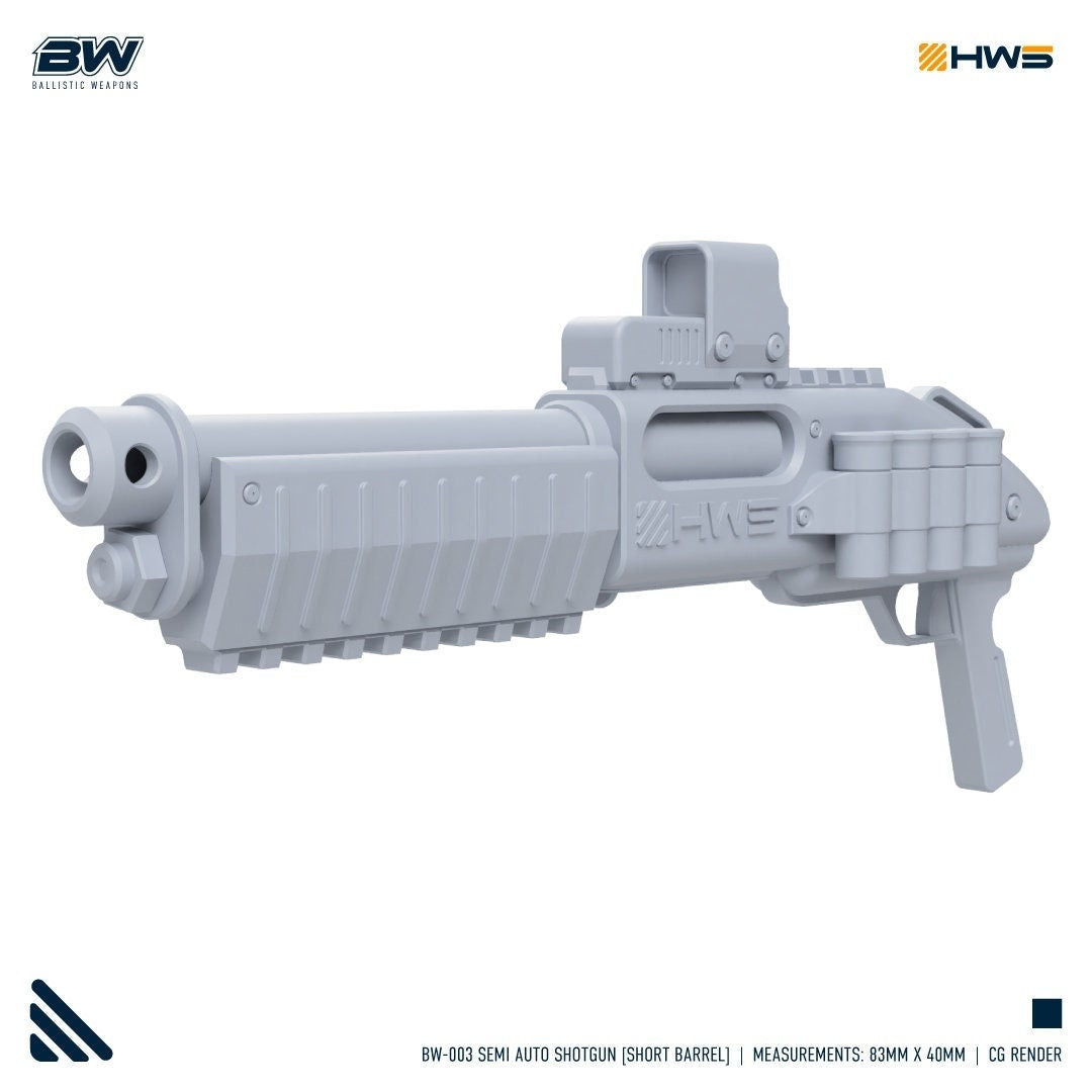 BW-003 Semi Auto Shotgun 1/100