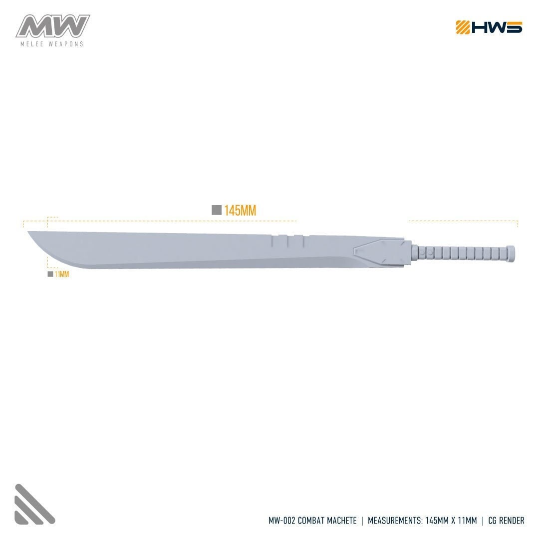 MW-002 Combat Machete (With Bonus Blade) 1/100