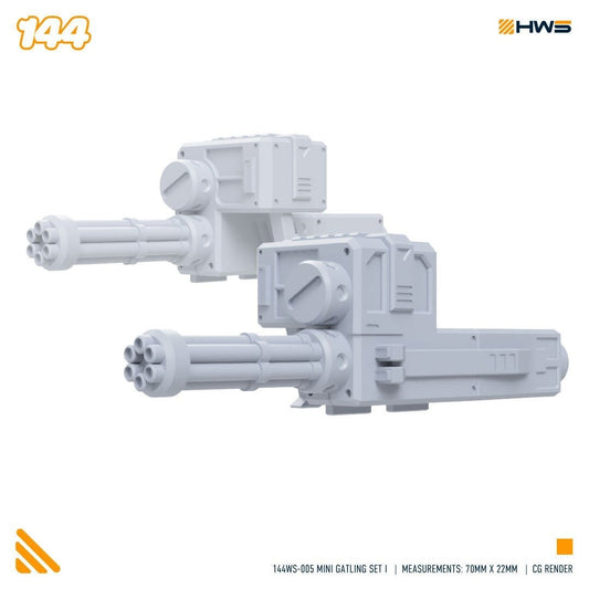 HWS 144WS-005 Mini Gatling Set I 1/144 