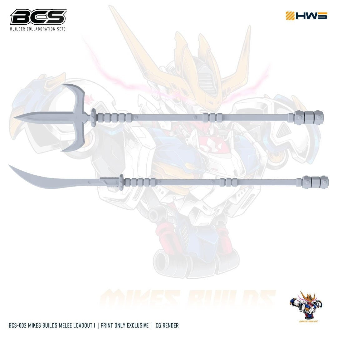 BCS-002 Mikes Builds Melee Set I 1/100