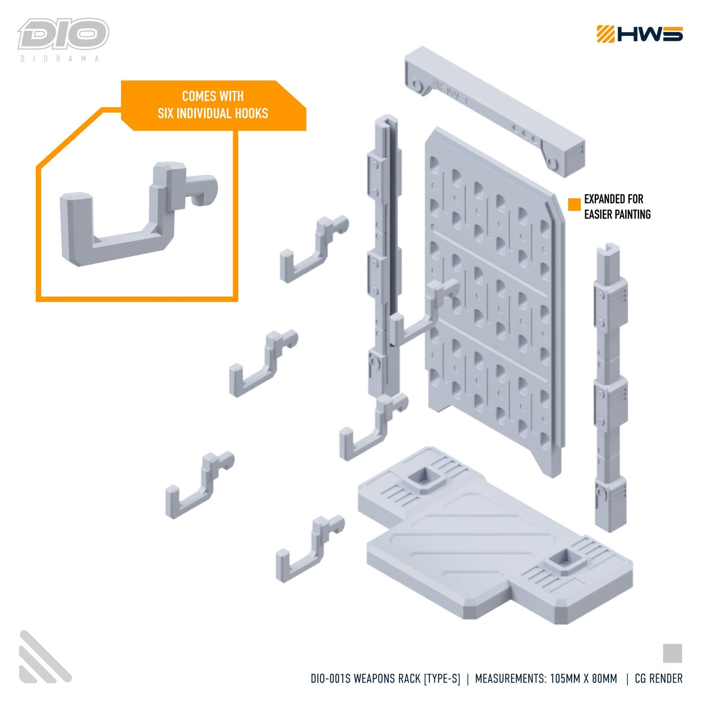 DIO-001S Weapons Rack [Type-S]