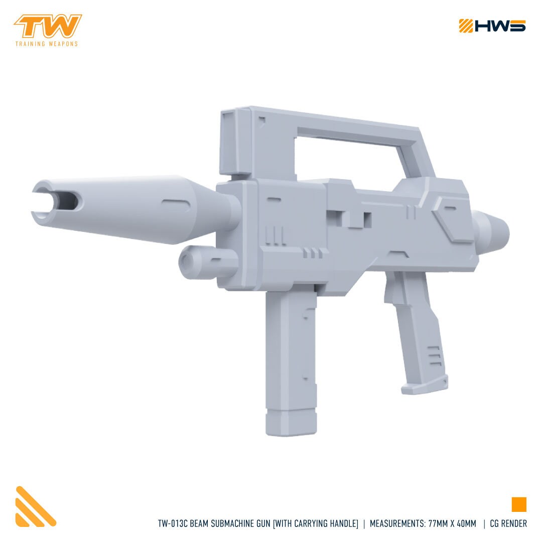 TW-013C Beam Submachine Gun (with Carrying Handle) 1/100