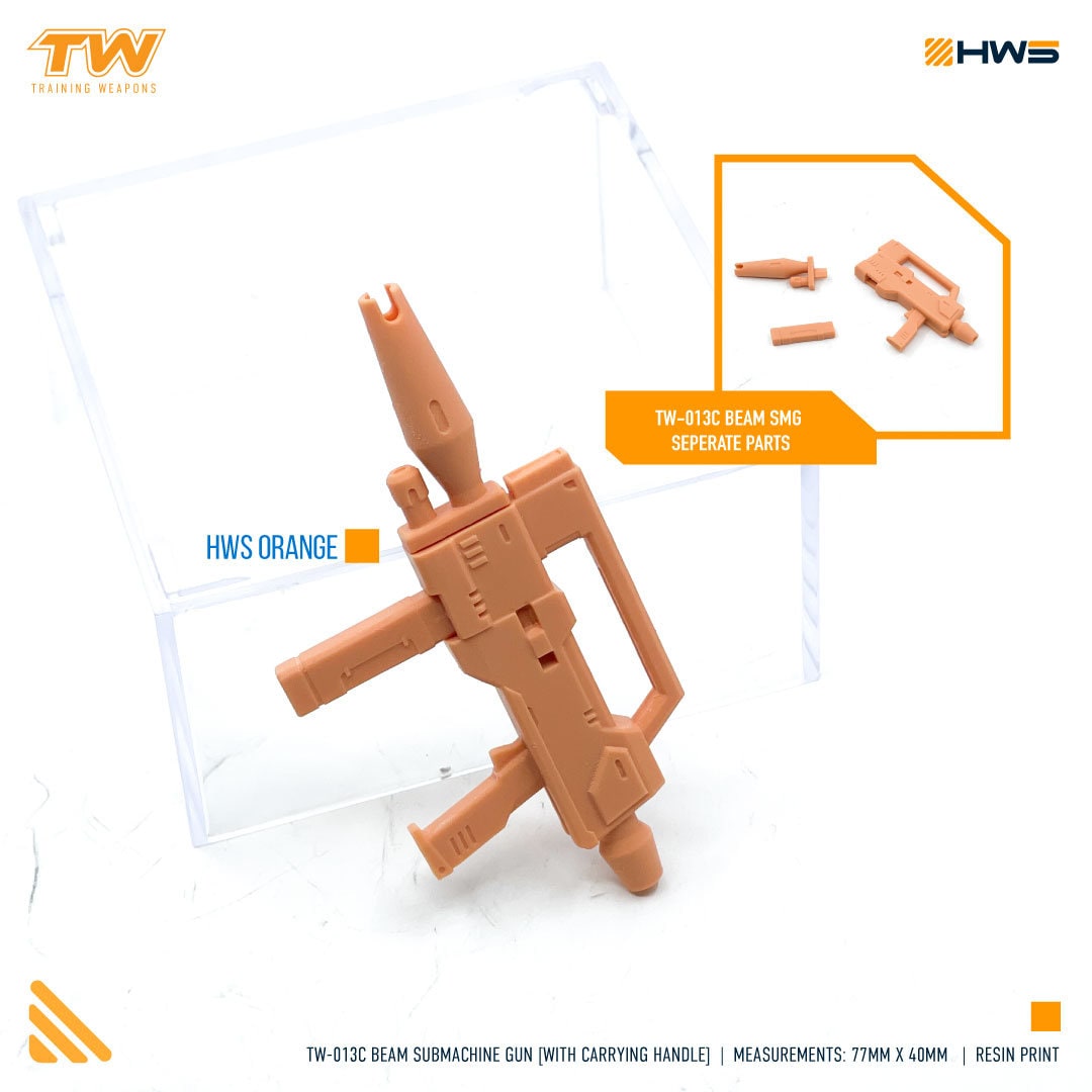 TW-013C Beam Submachine Gun (with Carrying Handle) 1/100