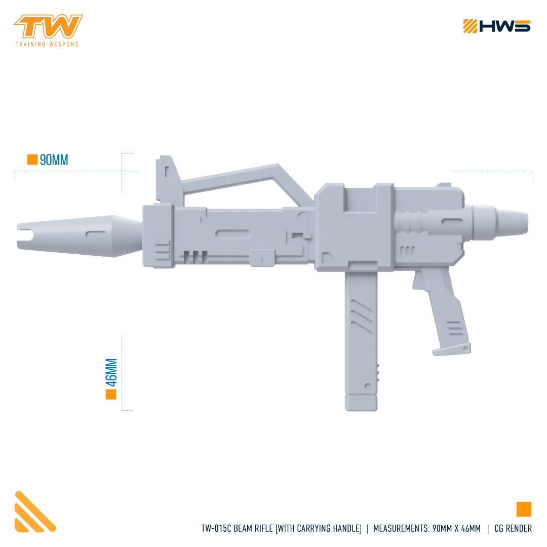 TW-015C Beam Rifle (with Carrying Handle) 1/100